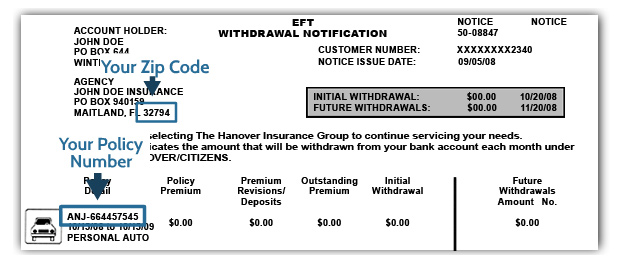 Business Insurance Payments | The Hanover Insurance Group